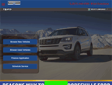 Tablet Screenshot of mooresvilleford.com